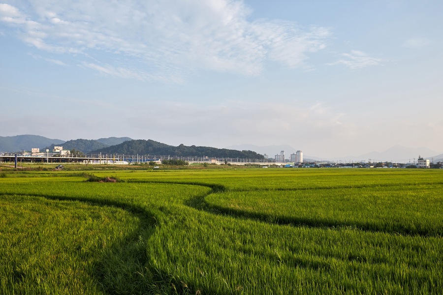 Jeongeup Station in Jeongeup-si, South Korea.