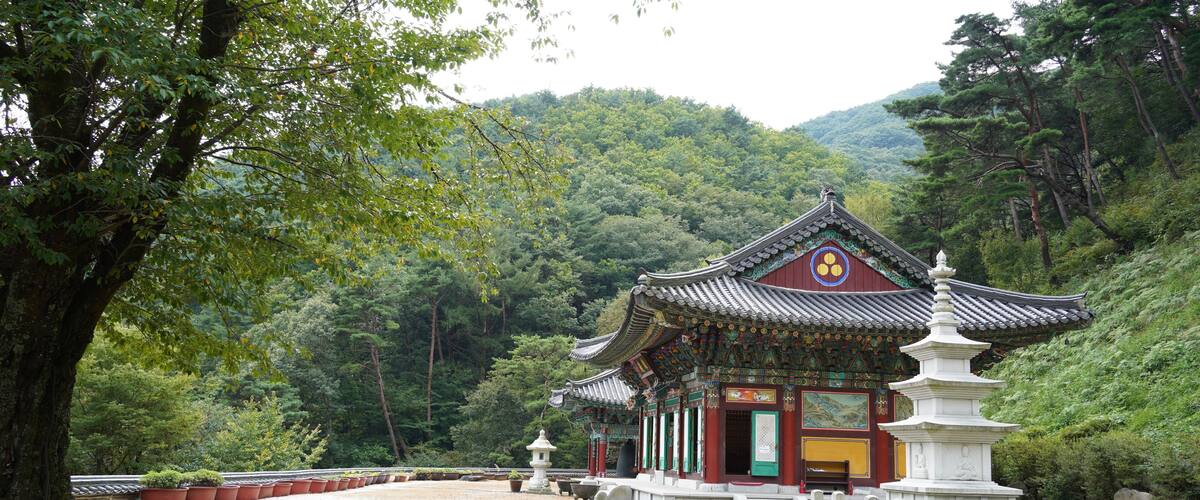 Yongchusa Temple in Hamyang, South Korea