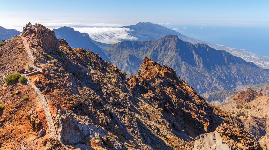 Caldera de Taburiente National Park seen from Roque de los Muchachos Viewpoint, La Palma, Canary Islands