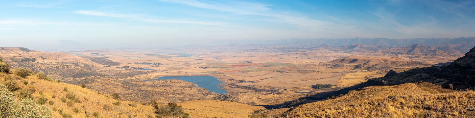 View of Driekloofdam, Kwazulu Natal, South Africa.