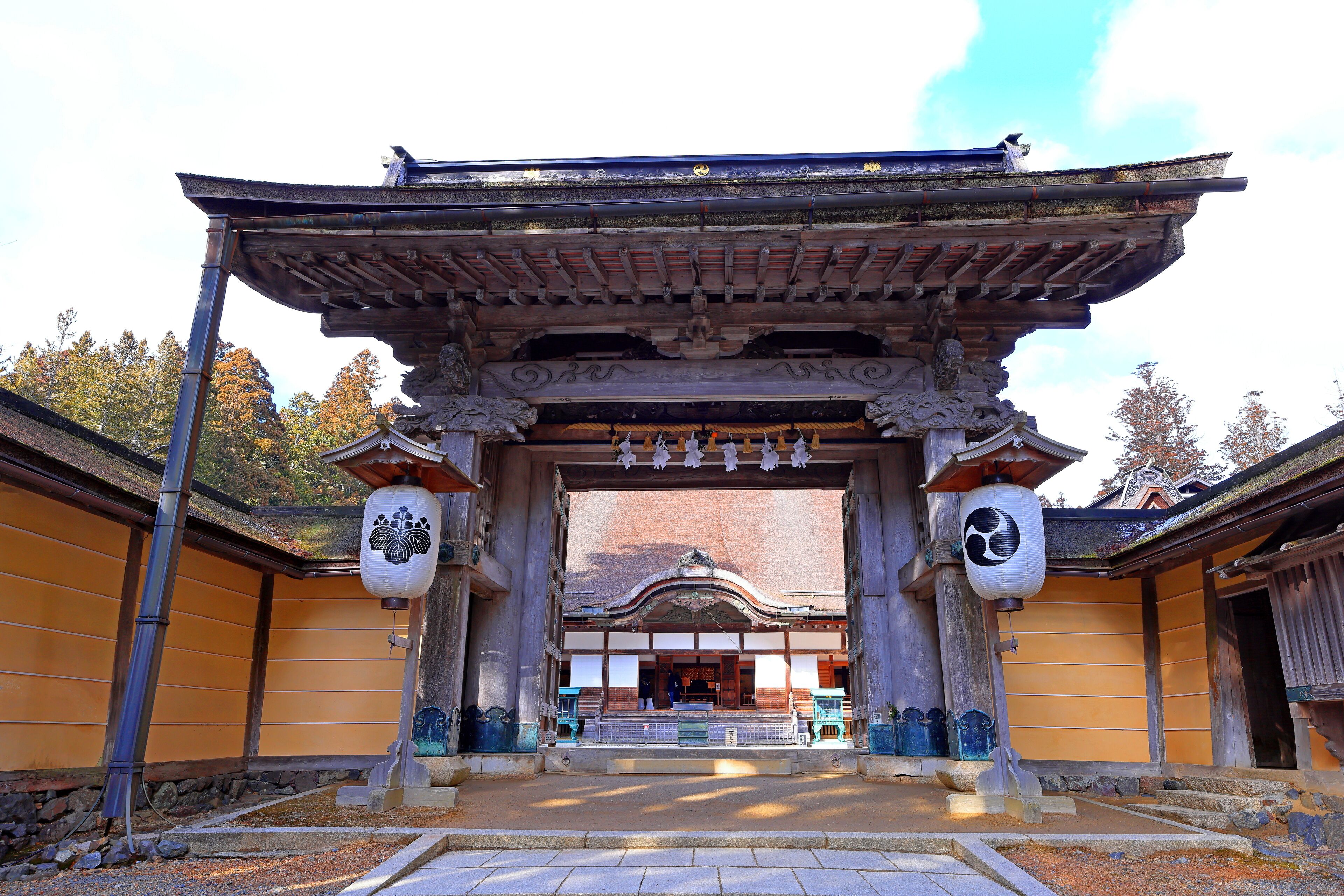 Kongobu-ji, headquarters of Shingon Buddhism at Koyasan, Koya, Ito District, Wakayama, Japan