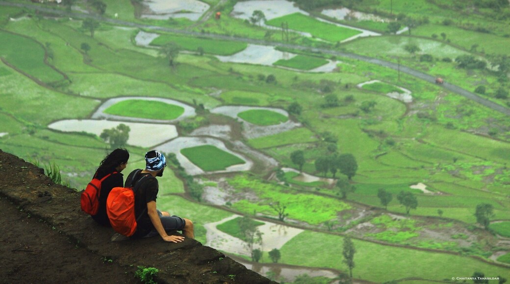 It's a small, nearly 20 minutes trek but the views from top are mesmerizing. It is surrounded by Pavna Lake & greenery all the time. One must visit the area for one day. Keep travelling on this road & you will find next view better than the previous one.