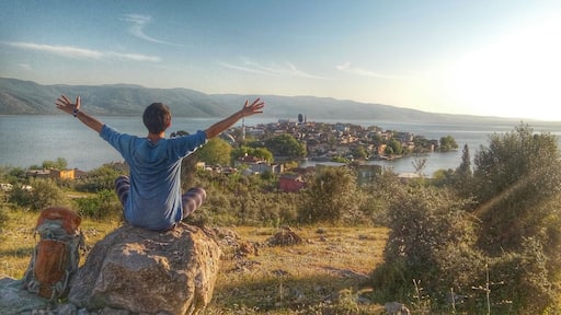 Gölyazı (also known Apolloniatis) is small town in Lake Ulubat in Bursa. It is founded on really small peninsula but makes you have really experience. You must visit here If you plan to come #Turkey.
