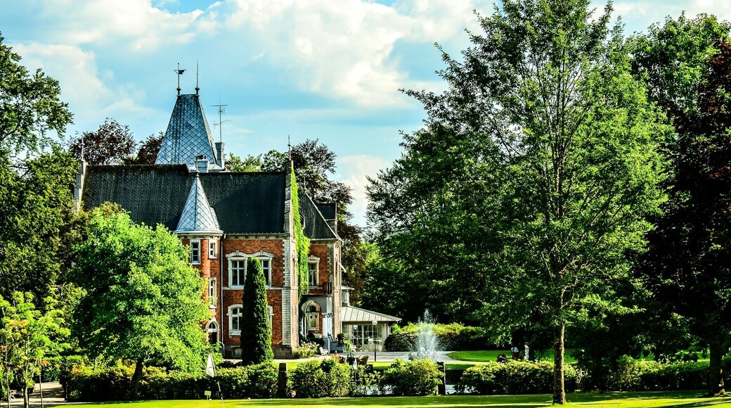 An English Renaissance castle surrounded by the most beautiful English Park where you can play golf, go for a walk, have a nice romantic picnic or just relax by the manmade pond with a fountain.