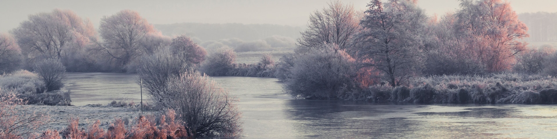 Winter im Teufelsmoor bei Bremen