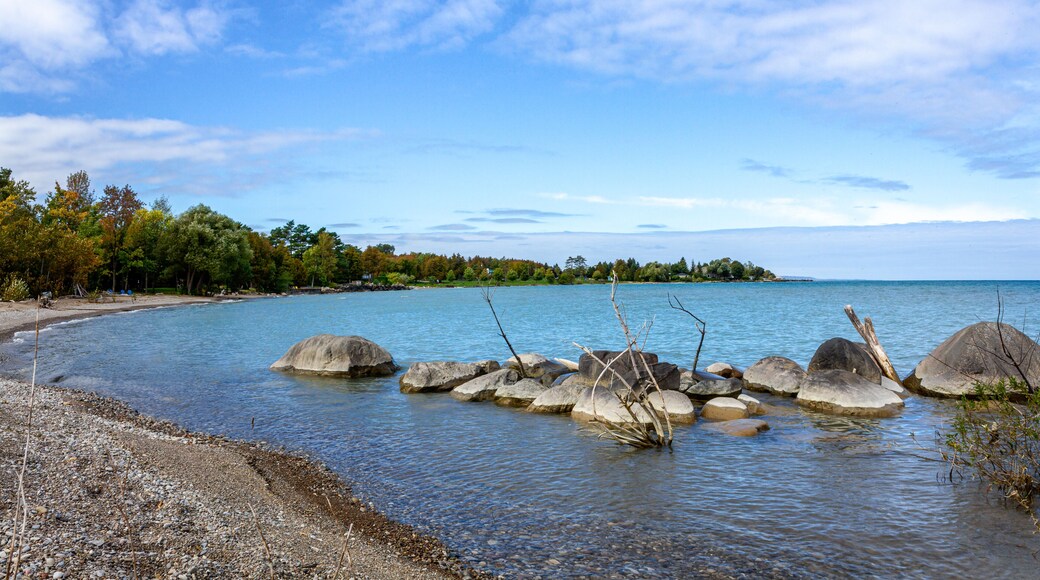 Thornbury Pebbles Beach, Blue Mountains, Ontario, Canada