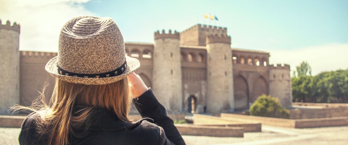 Palacio de la Aljafería Zaragoza, España