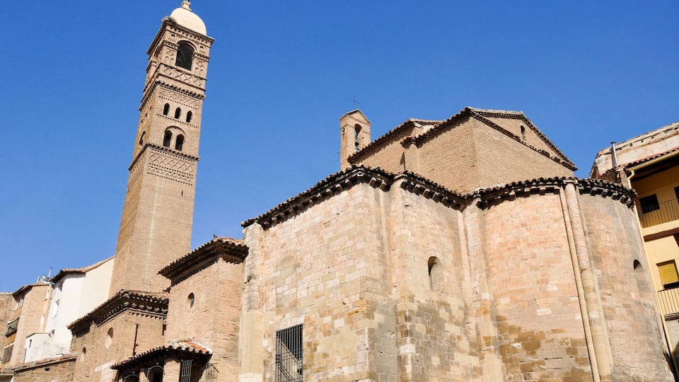 Santa Maria Magdalena church, Tarazona (Spain); Shutterstock ID 103251554
