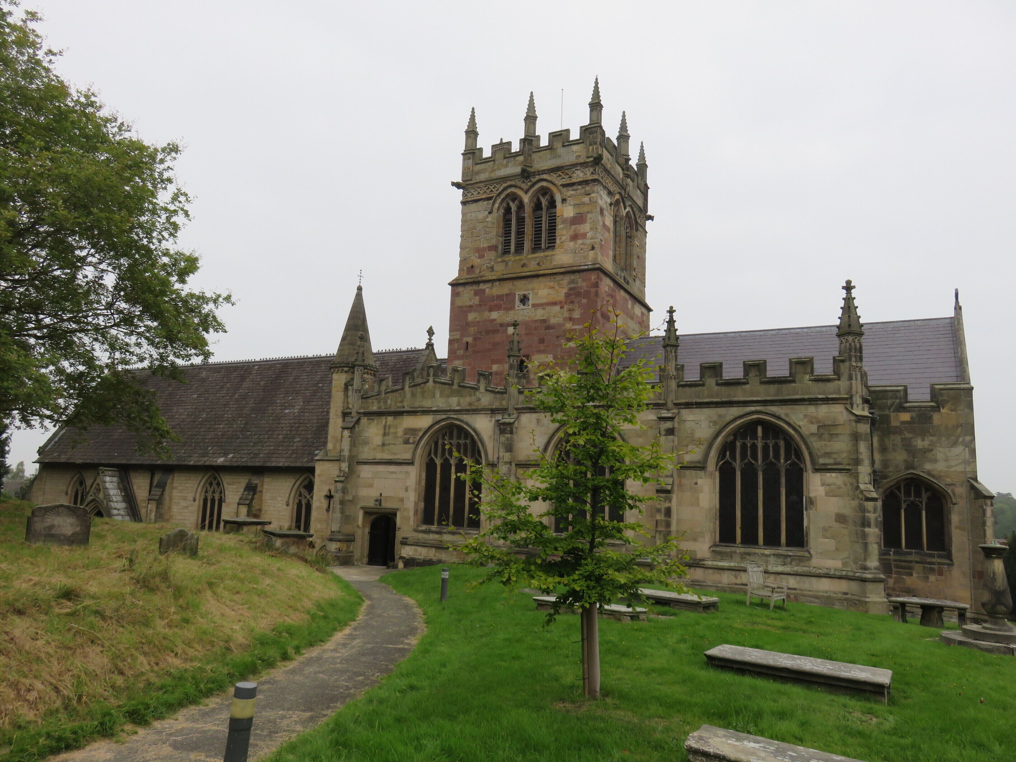Photograph of St Mary's Church, Ellesmere, Shropshire, England