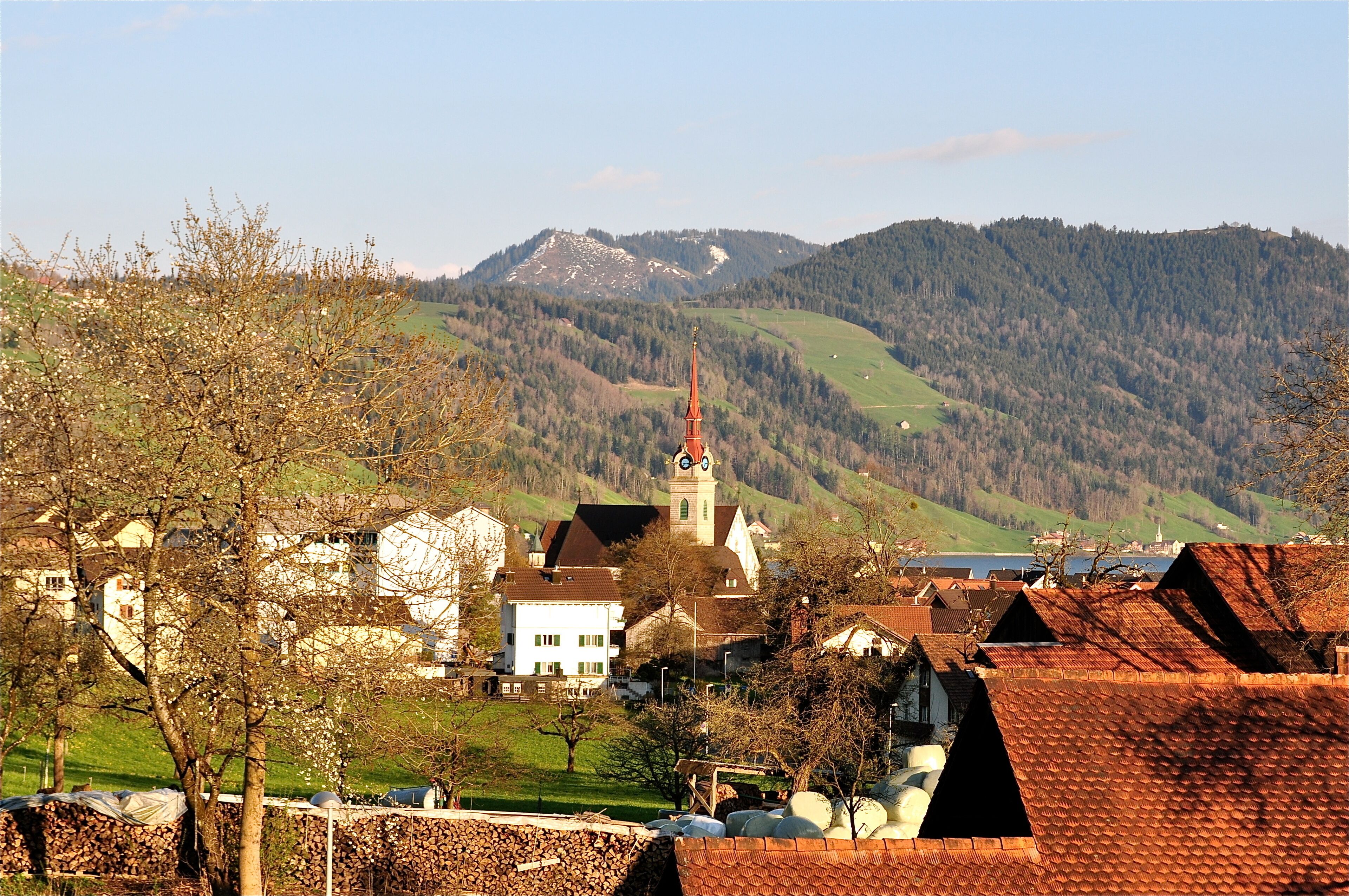 Oberägeri im Herbst