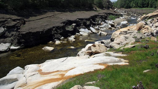 River Aravalle in La Retuerta, La Carrera (Ávila, Spain)