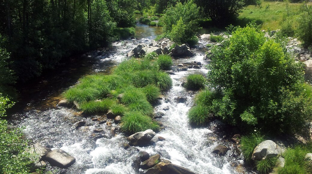 River Aravalle in La Canaleja, La Carrera (Ávila, Spain)