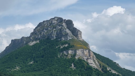 panoramic mount beriain in the sierra de san donato, Navarra, Spain