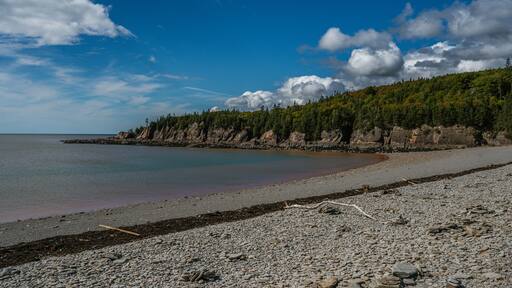 Cape Enrage Nature Reserve beach