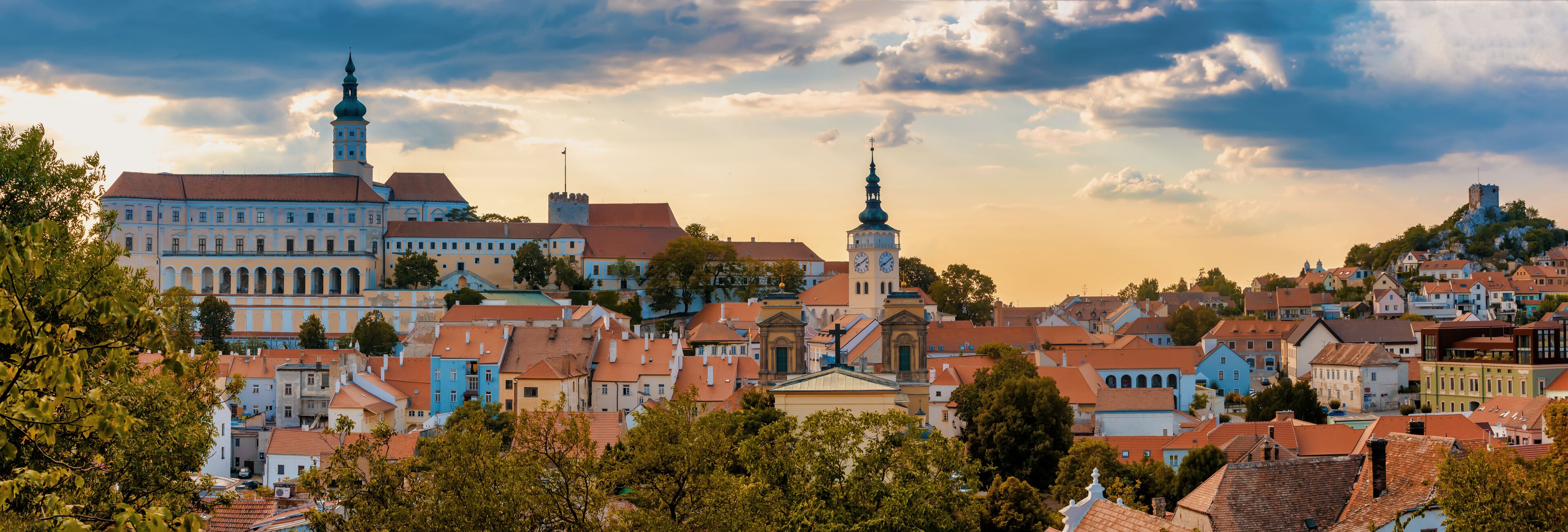 Mikulov city and castle, Czech Republic