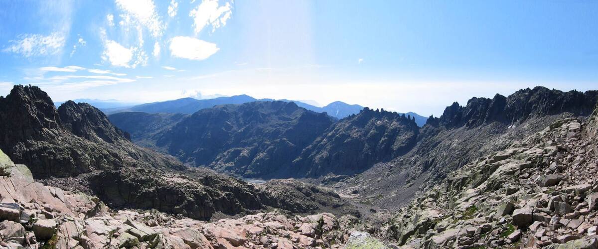 Circo de Gredos desde el Cuchillar de Ballesteros