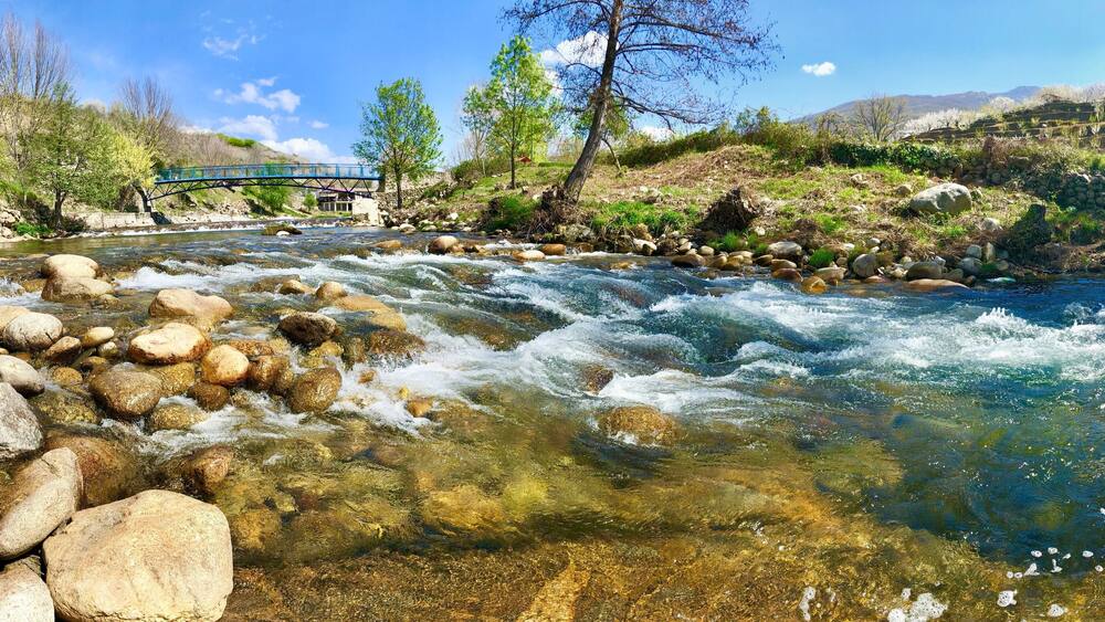 The wonderfull Jerte Valley, Spain, Europe