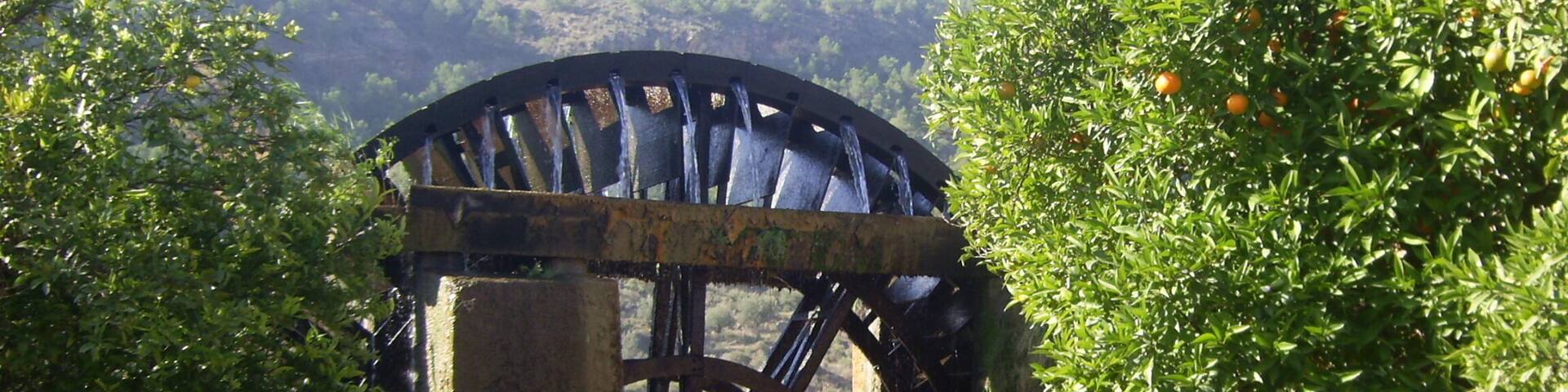 Waterwheel near Abaran - Murcia - Spain