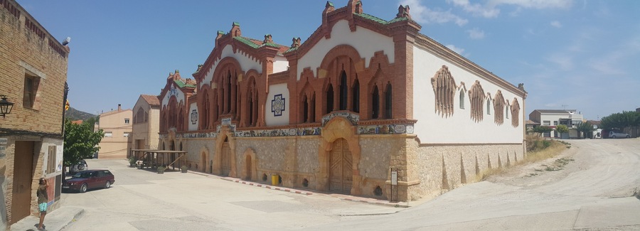 CataloniaTerraAltaElPinellDeBrai Celler Cooperatiu panorama