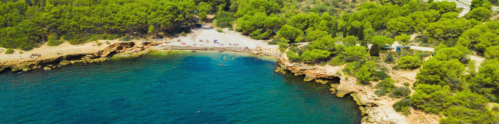 Costa Dorada in Catalonia (Spain)