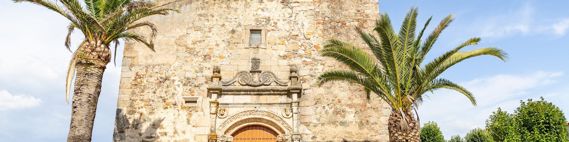 Parish Church of Saint Andrew the Apostle in Aljucén, Tierra de Mérida - Vegas Bajas, Province of Badajoz, Extremadura, Spain