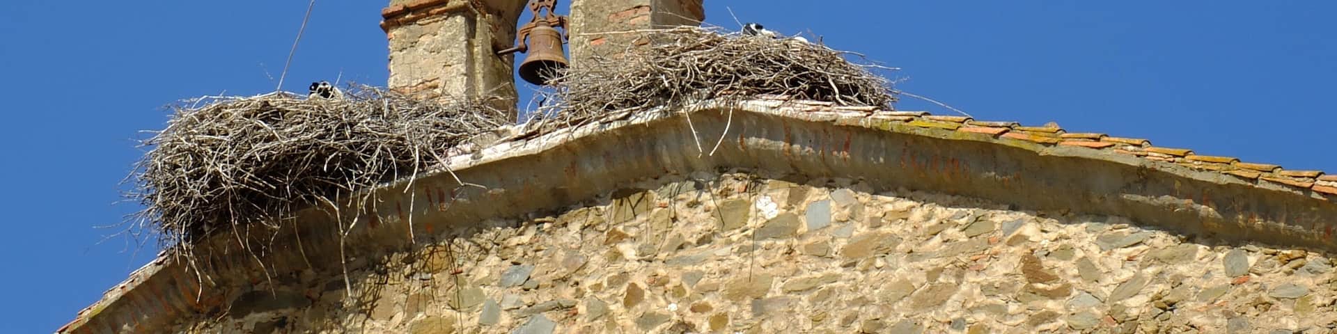 Historic church in Orellana la Vieja, Extremadura - Spain