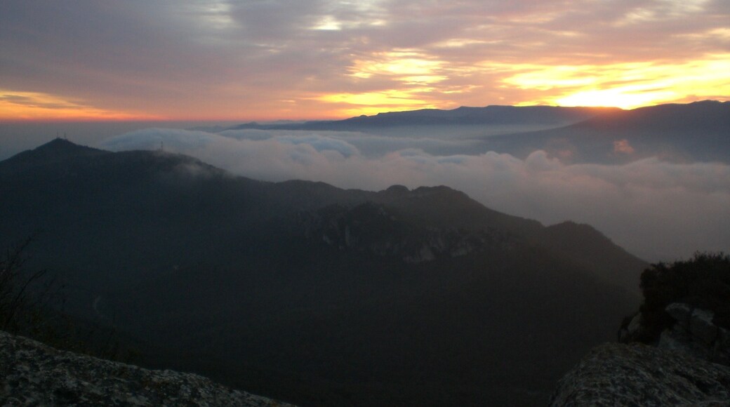 Vistes al S des del Tossal Gros (desembre 2007)