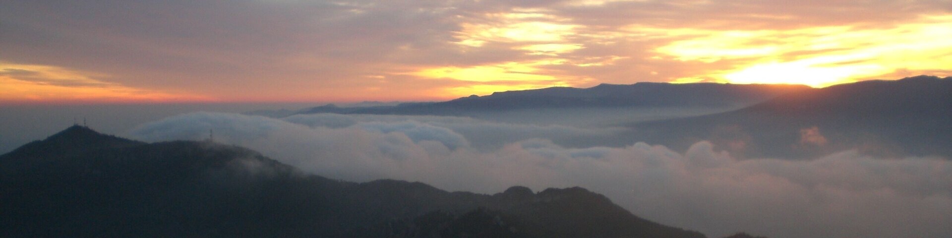Vistes al S des del Tossal Gros (desembre 2007)