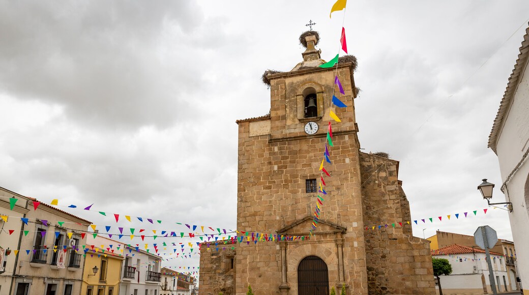 parish church of the Holy Trinity in Trujillanos town, province of Badajoz, Extremadura, Spain