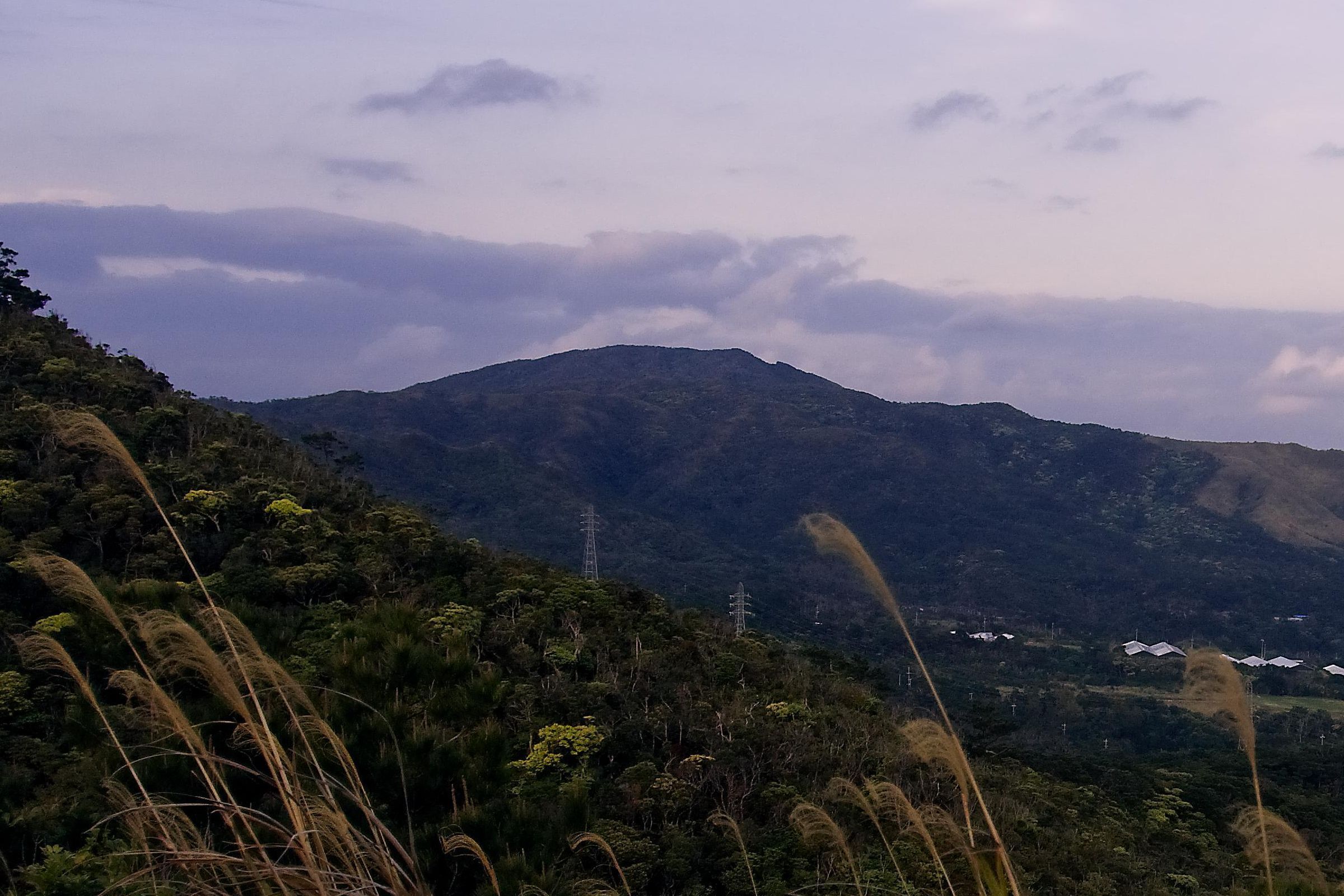 Mount Onna seen at south