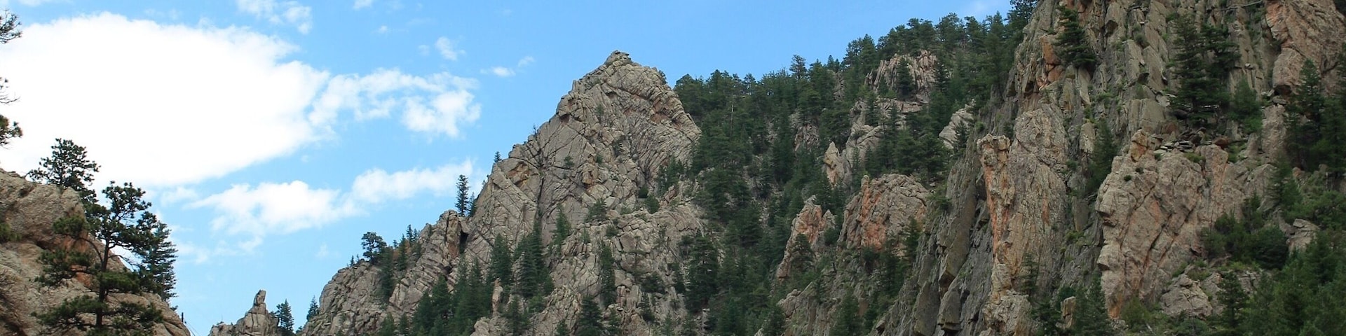 Big Thompson Canyon scenic drive, just outside of Estes Park, Colorado