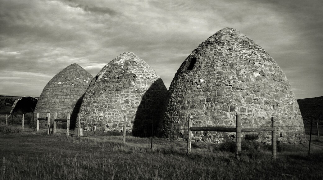 Charcoal Kilns in the ghost town of Piedmont Wyoming