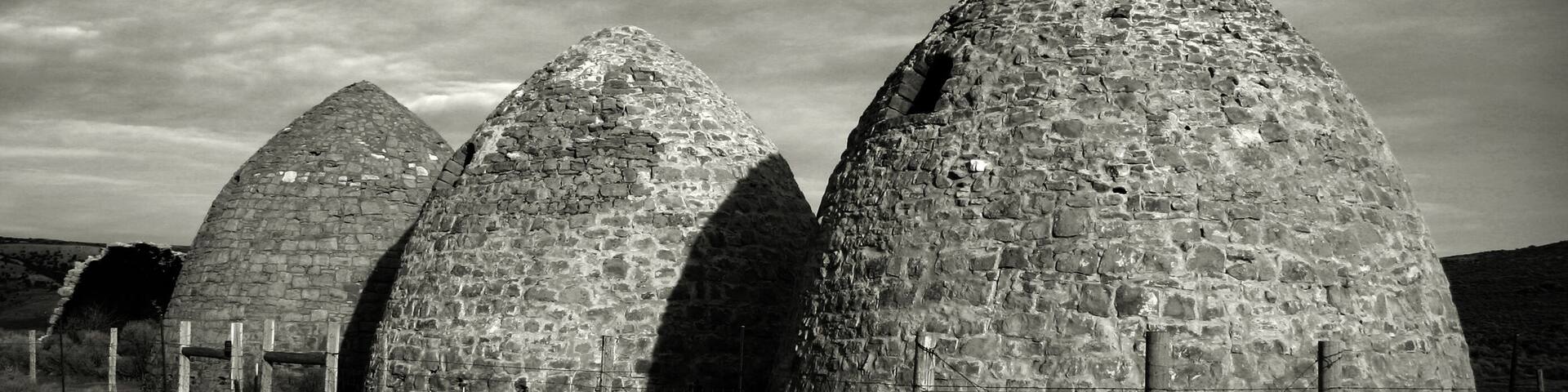 Charcoal Kilns in the ghost town of Piedmont Wyoming