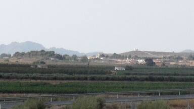 Panoràmica del Carxe des de l'ermita de Santa Catalina del Pinós.
