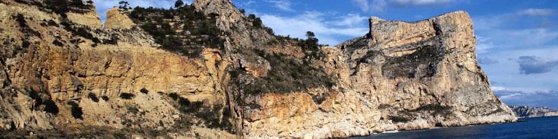 Spain, Alicante Province, Costa Blanca, Cumbre Del Sol beach