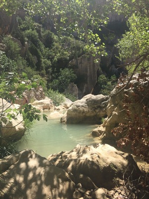 En contre bas d'alquezar, très bel endroit, une certaine quiétude vous envahit