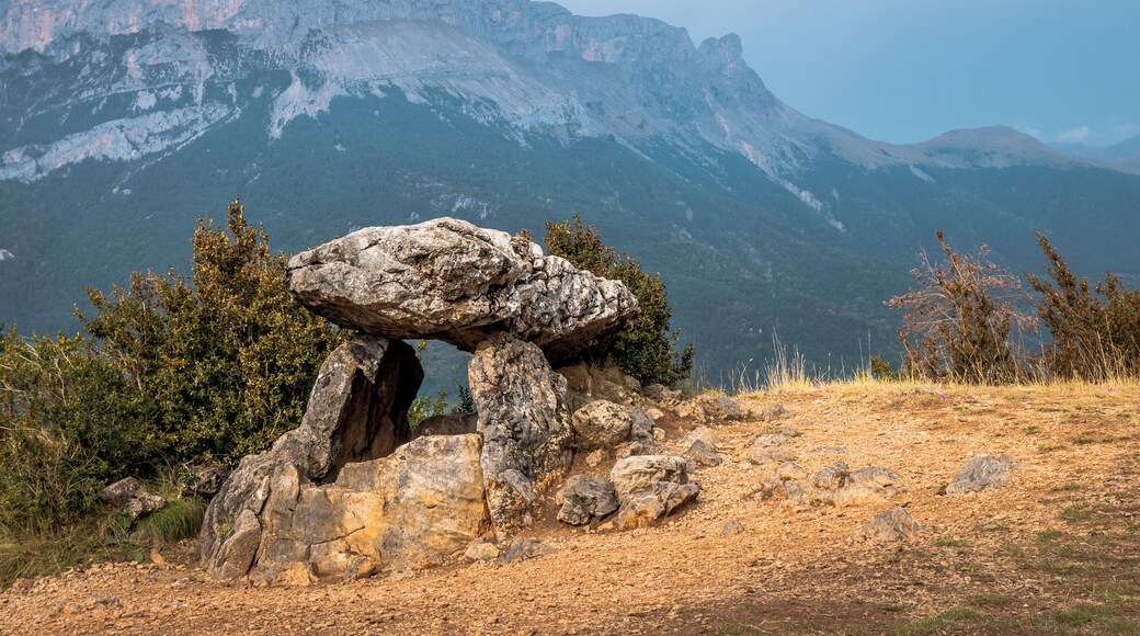 Dolmen of Tella. Sobrarbe, AragĂłn, Spain