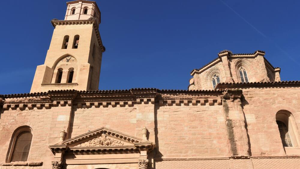 church of Santa Maria la Mayor, Tamarite de Litera, Huesca province, Aragon, Spain