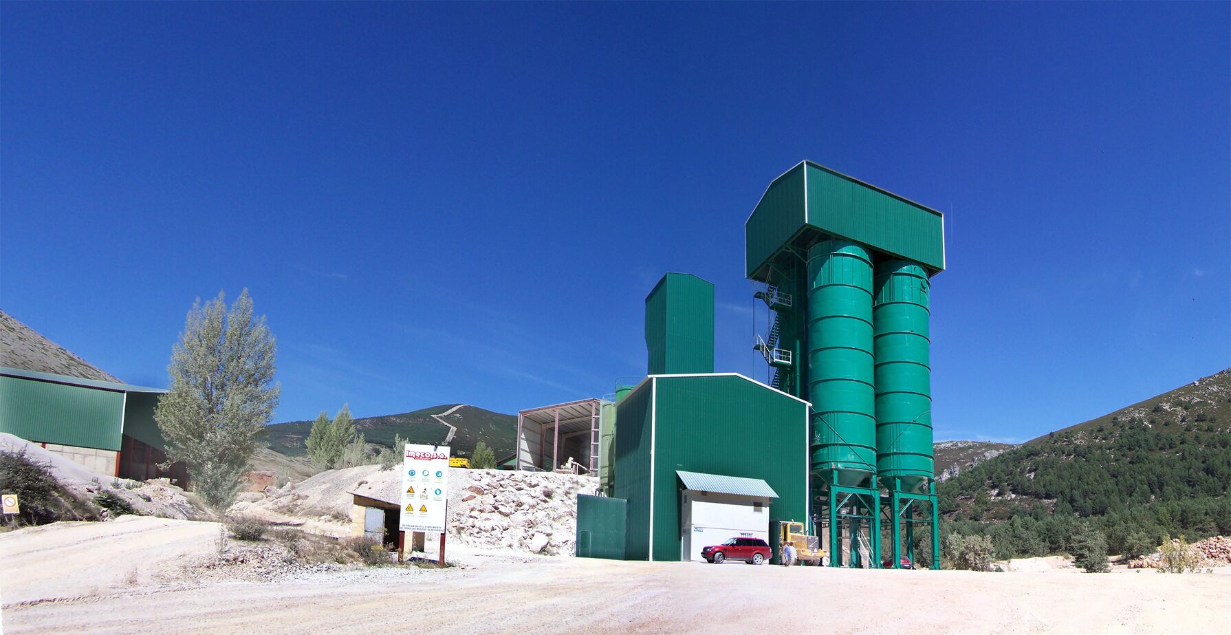 Cantera de caliza IMECO SA, Velilla de la Peña (Palencia)
