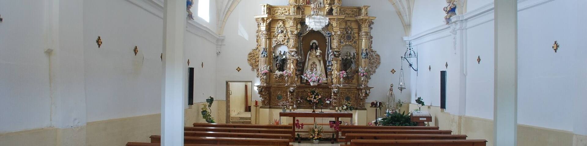 Hermitage of Our Lady of Vallarna in Villaherreros (Palencia, Castile and LeĂłn).
