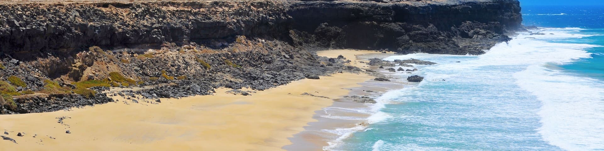 Aljibe de la Cueva Beach in Fuerteventura, Spain
