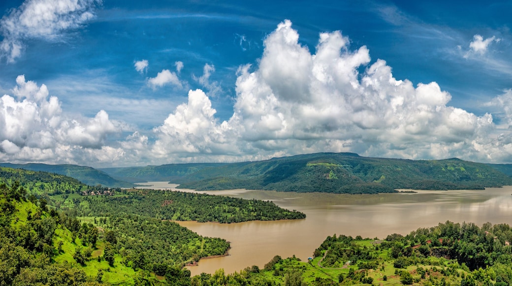 Panorama of Koyna lake Backwaters,Maharashtra,India