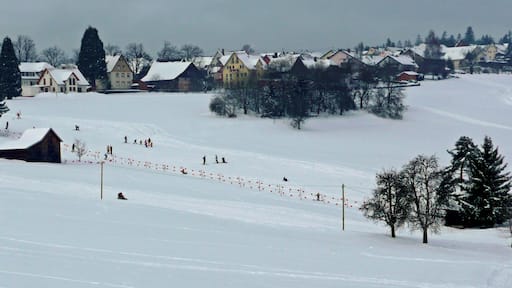 Blick vom Lift II zum Lift I