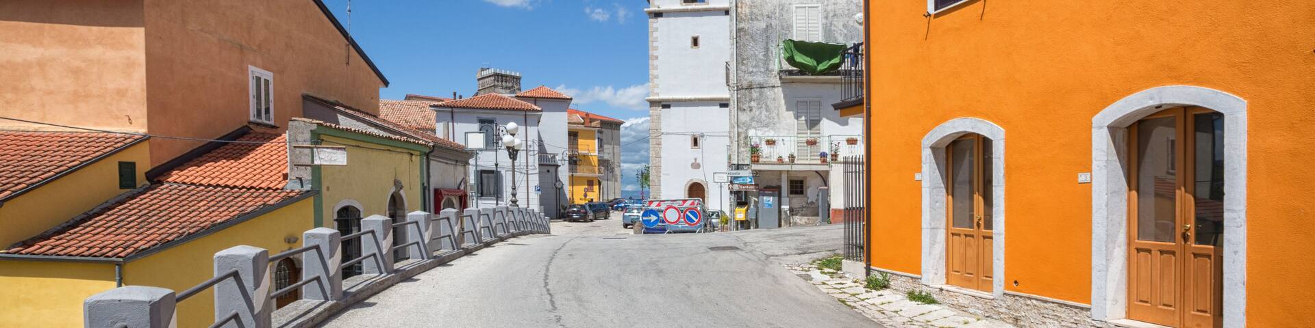 Torre Le Nocelle (Avellino, Italy) - View of the old town