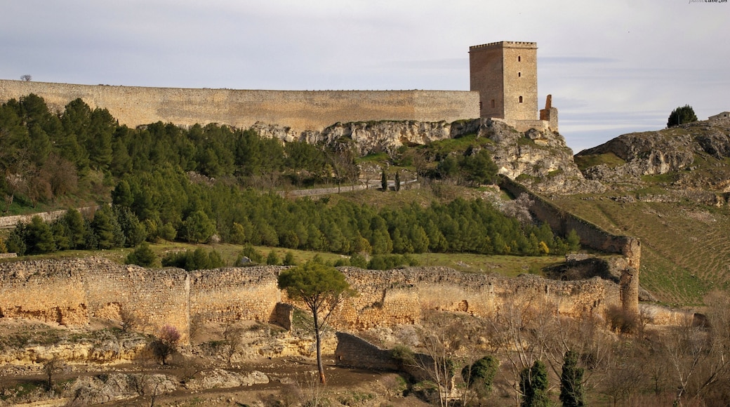 Restos del castillo de Uclés (provincia de Cuenca, España)