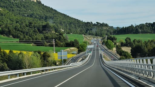 C-15 a l'enllaç amb la C-37 (Igualada)