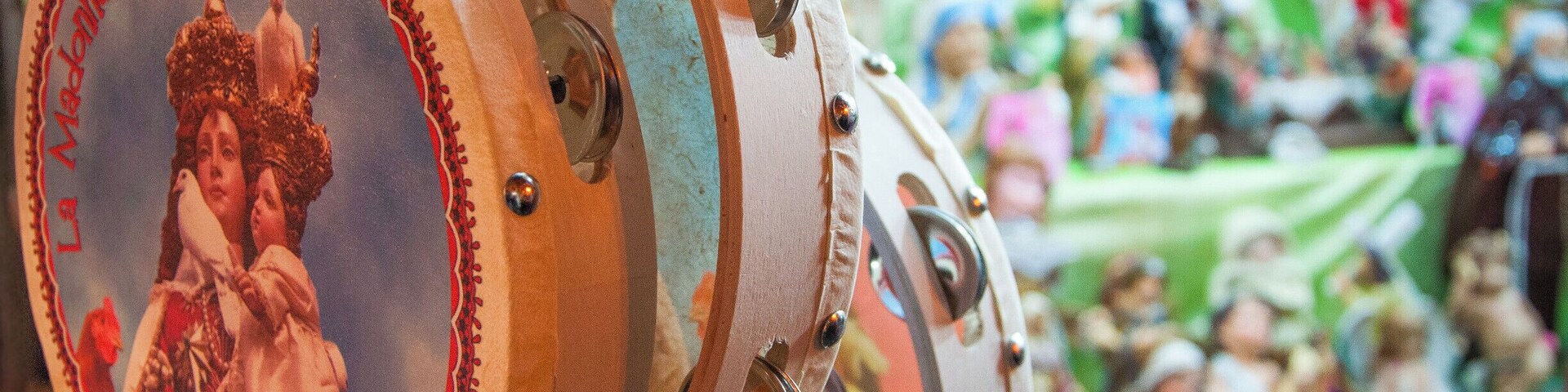 The feast of Saint Mary the Crowned of Mount Carmel, commonly known as Madonna delle Galline (Italian for Our Lady of the Hens), is a religious and civil festival annually celebrated in Pagani, Campania in commemoration of the finding of the miraculous Marian icon by some hens. During this week, people dance in the streets to folk songs called "Tammurriate".