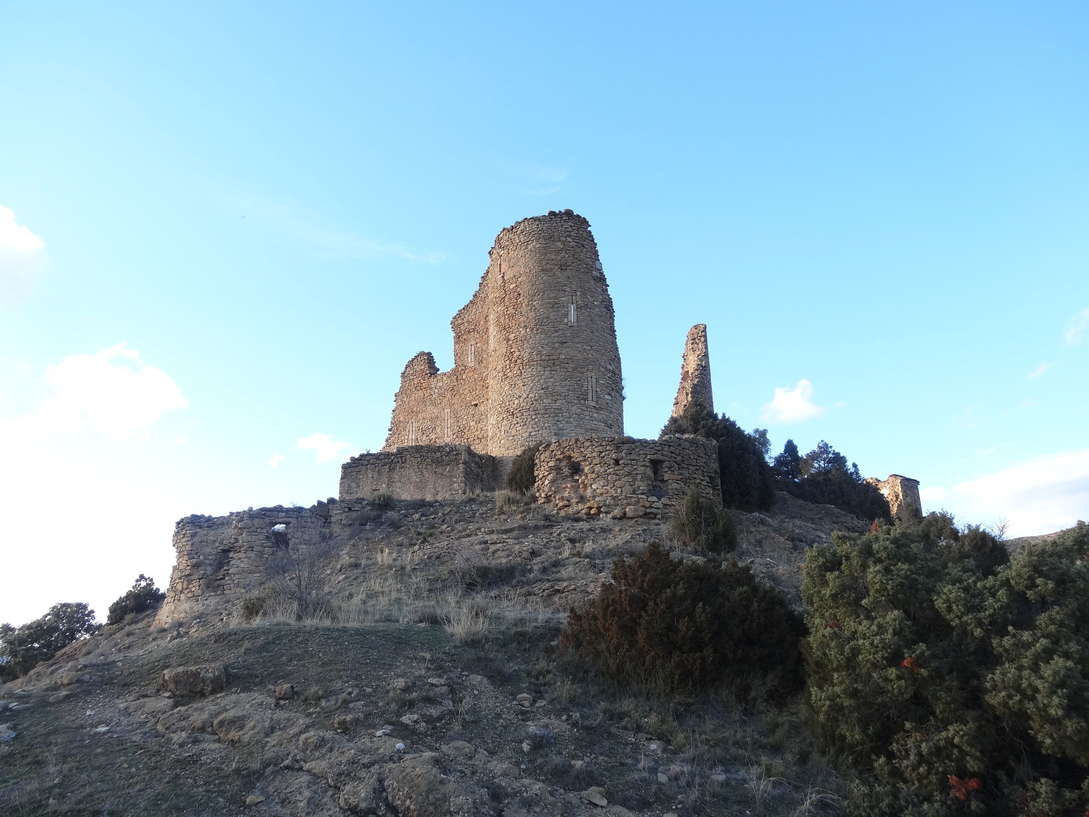Castell d'Orcau (març 2013)