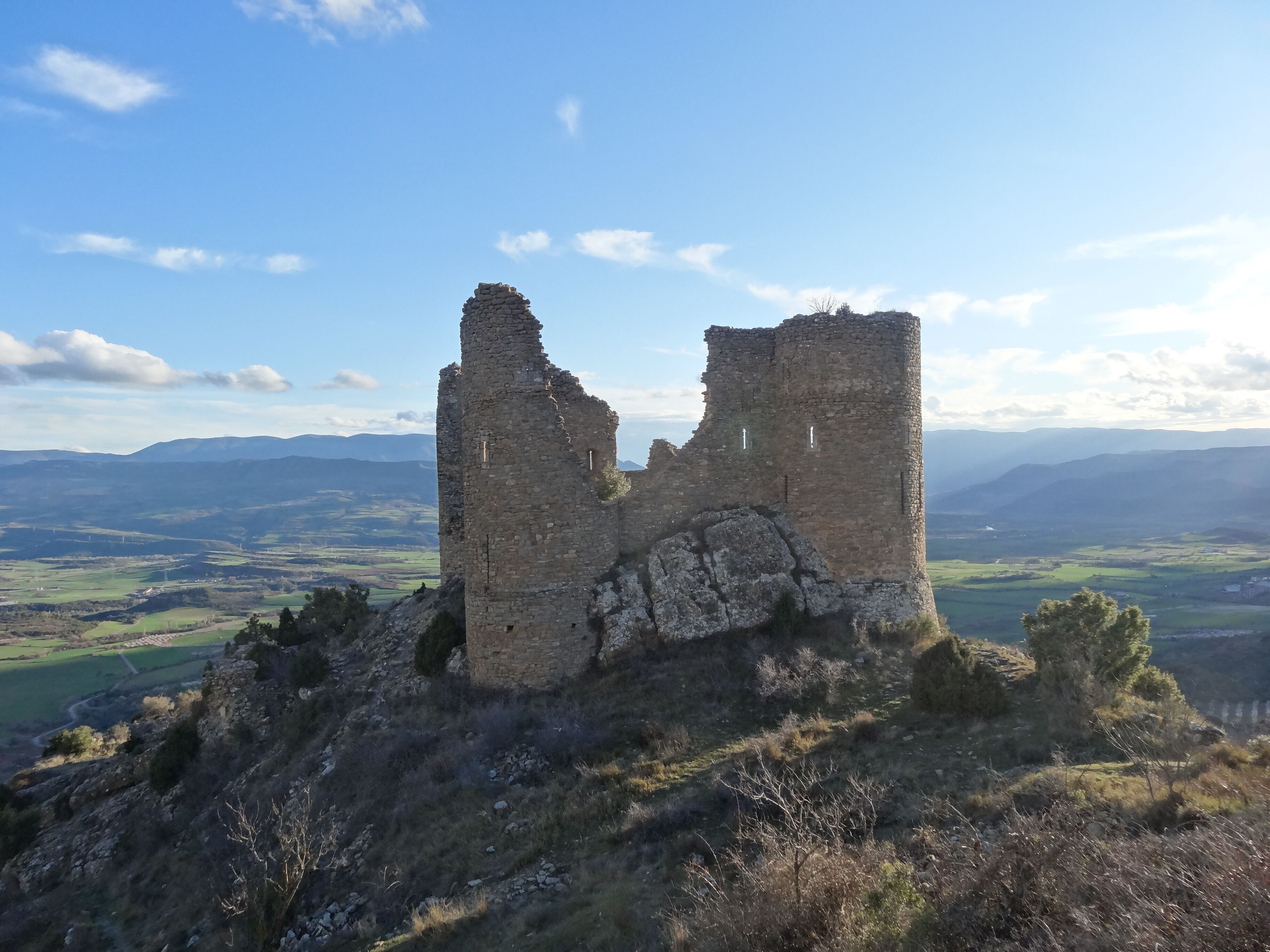 Castell d'Orcau (març 2013)