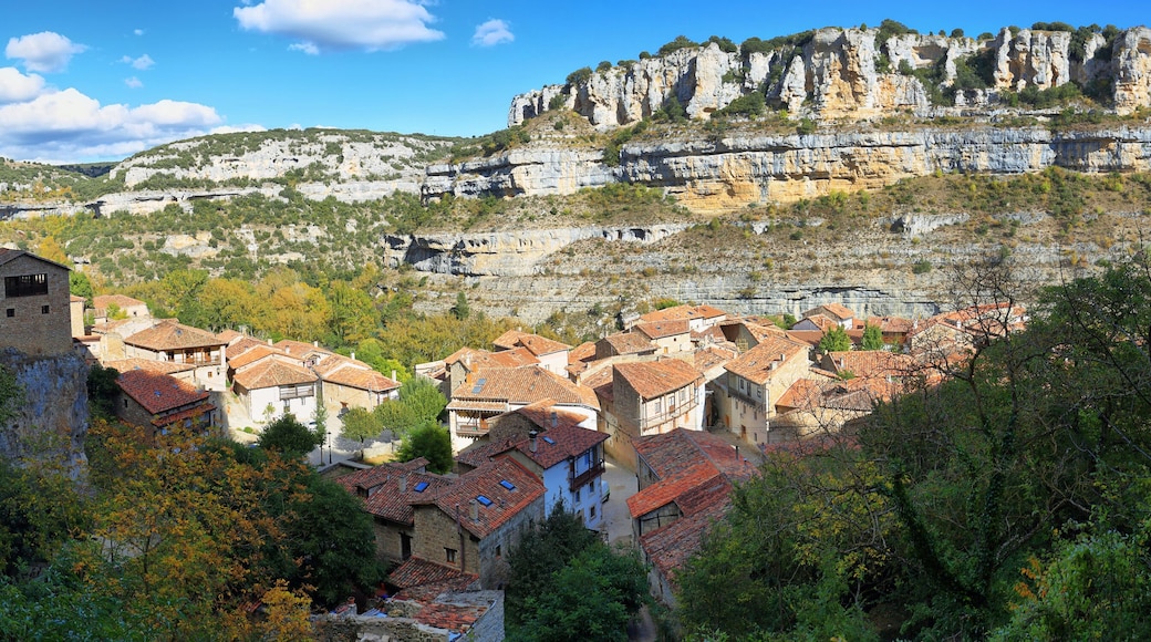 Orbaneja del Castillo in Burgos province, spain